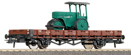 Stake car with Street Roller<br /><a href='images/pictures/Roco/47786.jpg' target='_blank'>Full size image</a>